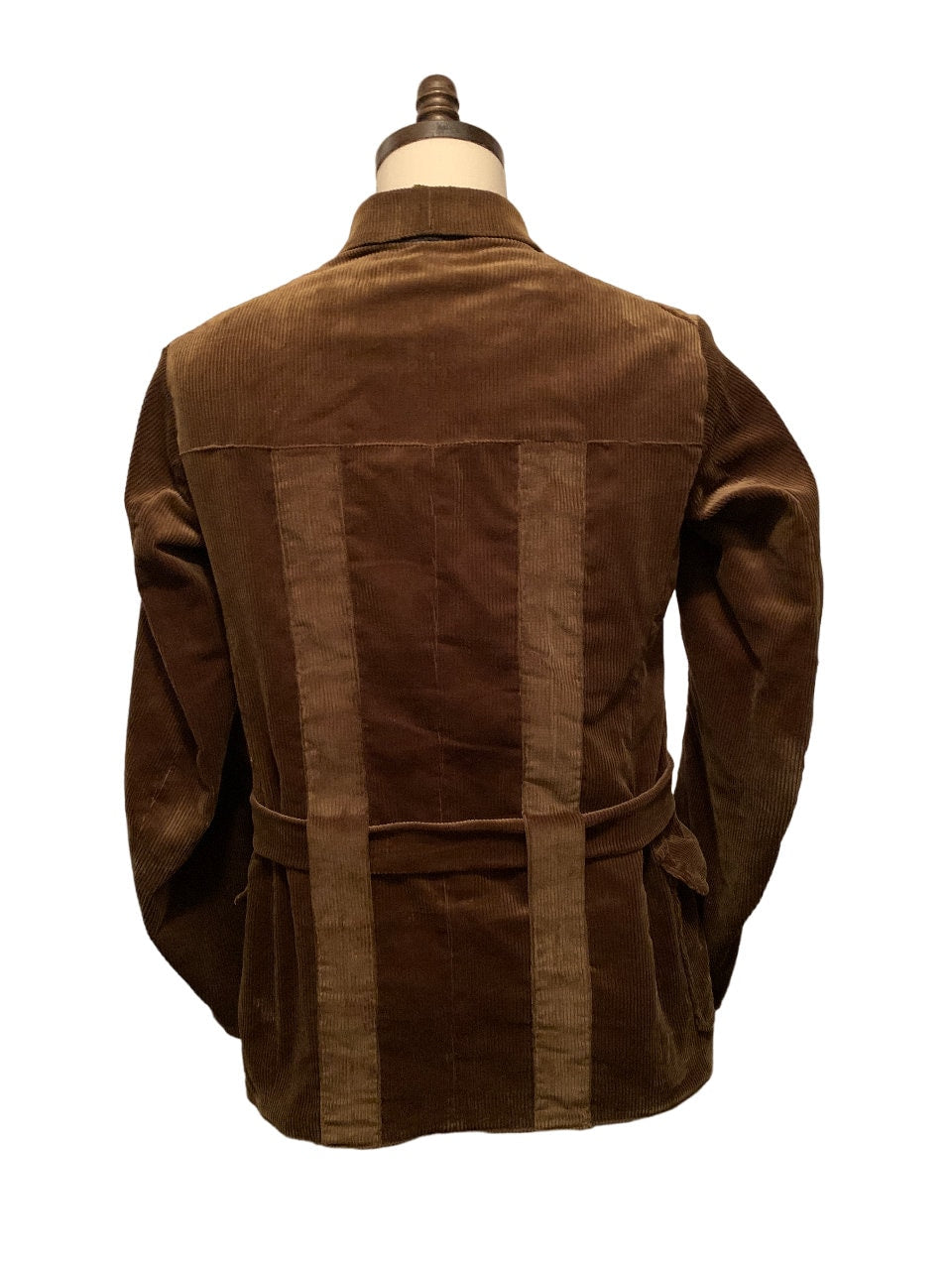 1910s 1920s Corduroy Work Norfolk Jacket