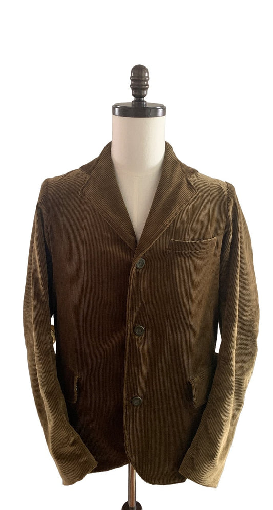 1910s Ready to Wear Style Mens Corduroy Jacket